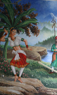 Mural Painting Montreal- Indian Restaurant
